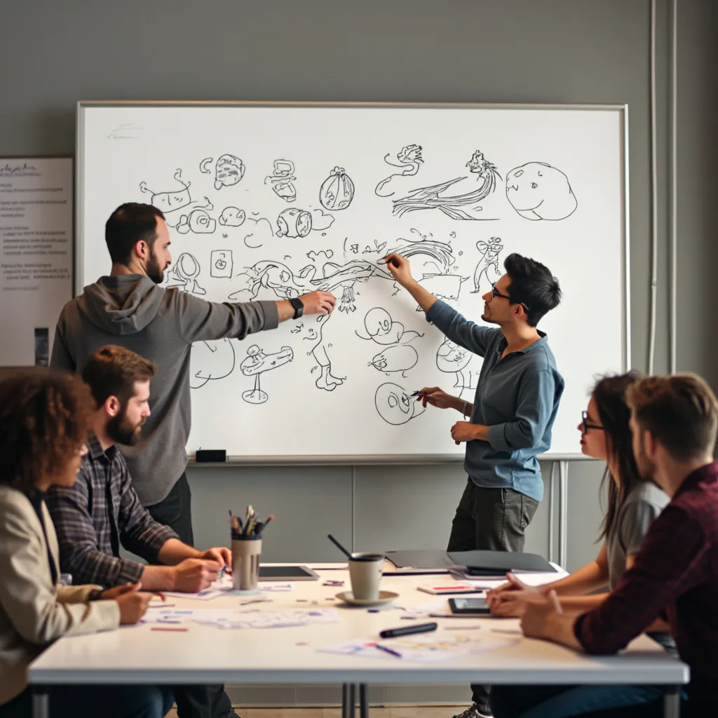 Team Brainstorming Session