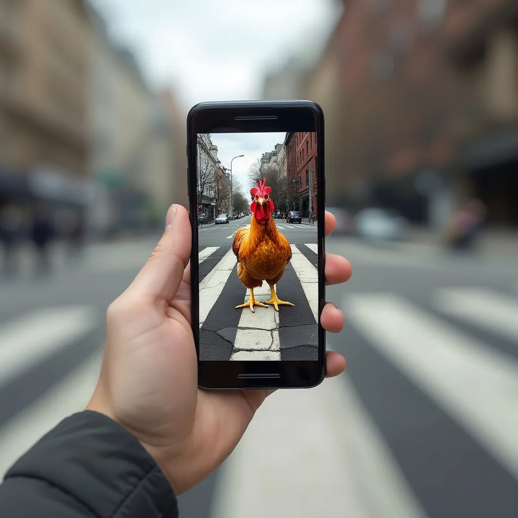 Chicken Road Augmented Reality