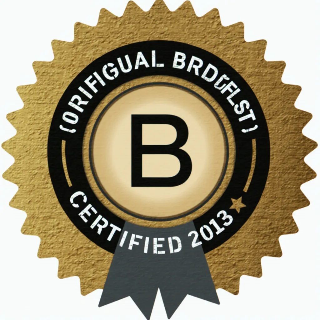 B Corporation Badge